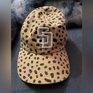 San Diego Padres Leopard Print Hat (Adjustable)